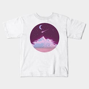 Purple Mt. Majesty Kids T-Shirt